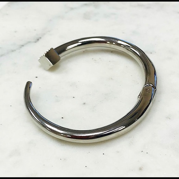 Pavé Cubic Zirconia Cube Bracelet,NWT-Boutique - Picture 10 of 10